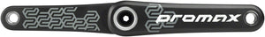 Promax CK-1 Carbon Crankset - 165mm  2-PC Direct Mount SRAM 3-Bolt 30mm Spindle BLK