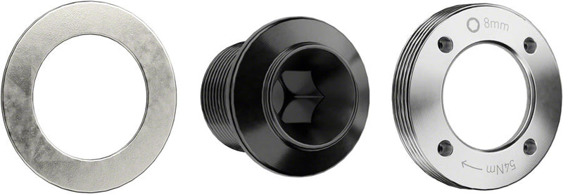 SRAM XX/XX SL Eagle T-Type Crank Arm Self-Extracting Bolt Kit - M18 / M30 Silver D1