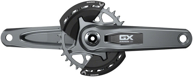 SRAM GX Eagle T-Type Wide Crankset - 175mm, 12-Speed, 32t Chainring, Direct Mount, 2-Guards, DUB Spindle Interface, Dark Polar-0