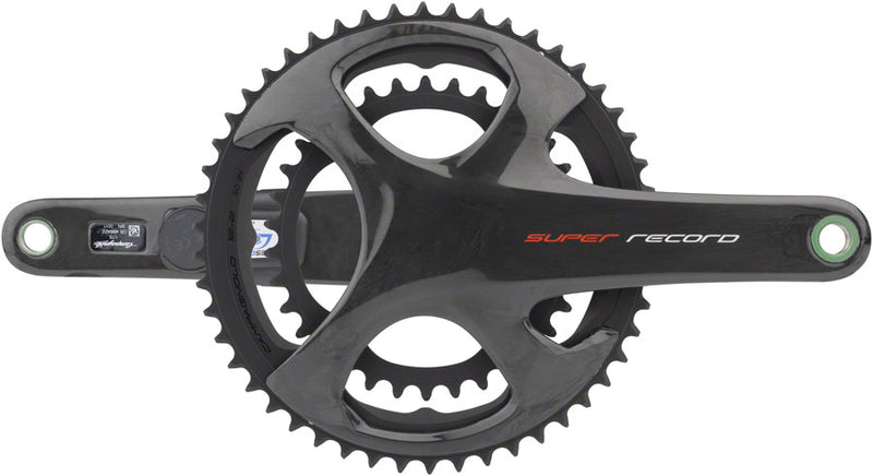 Campagnolo Super Record Crankset Stages Power Meter - 175mm 12-Speed 50/34t 112/146 Asymmetric BCD Ul-Tq Interface Carbon