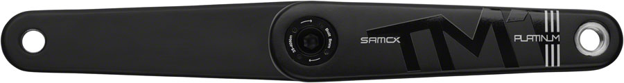 Samox Platinum TM-1 Carbon Crankset - 155mm 3-Bolt Direct Mount DUB Spindle BLK