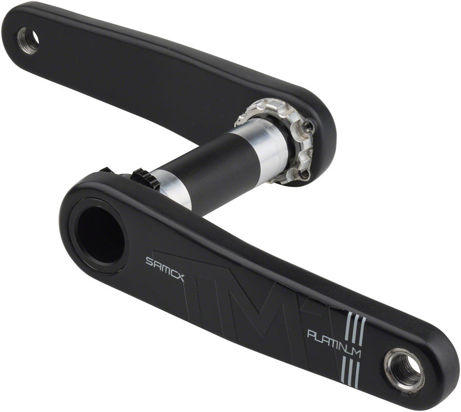 Samox Platinum TM-1 Carbon Crankset - 145mm 3-Bolt Direct Mount DUB Spindle BLK