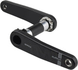 Samox Platinum TM-1 Carbon Crankset - 160mm 3-Bolt Direct Mount DUB Spindle BLK