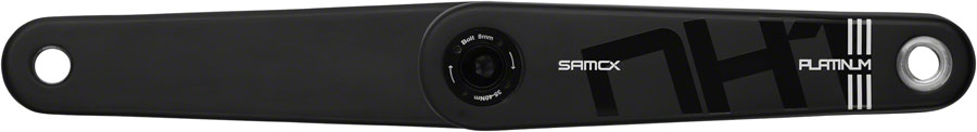 Samox Platinum DH-1 Carbon Crankset - 160mm 3-Bolt Direct Mount DUB Spindle BLK