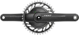 SRAM RED 1x XPLR AXS Power Meter Wide Crankset - 175mm 13-Speed 40t Threaded Mount 8-Bolt PM Spider DUB Spindle Natural Carbon E1