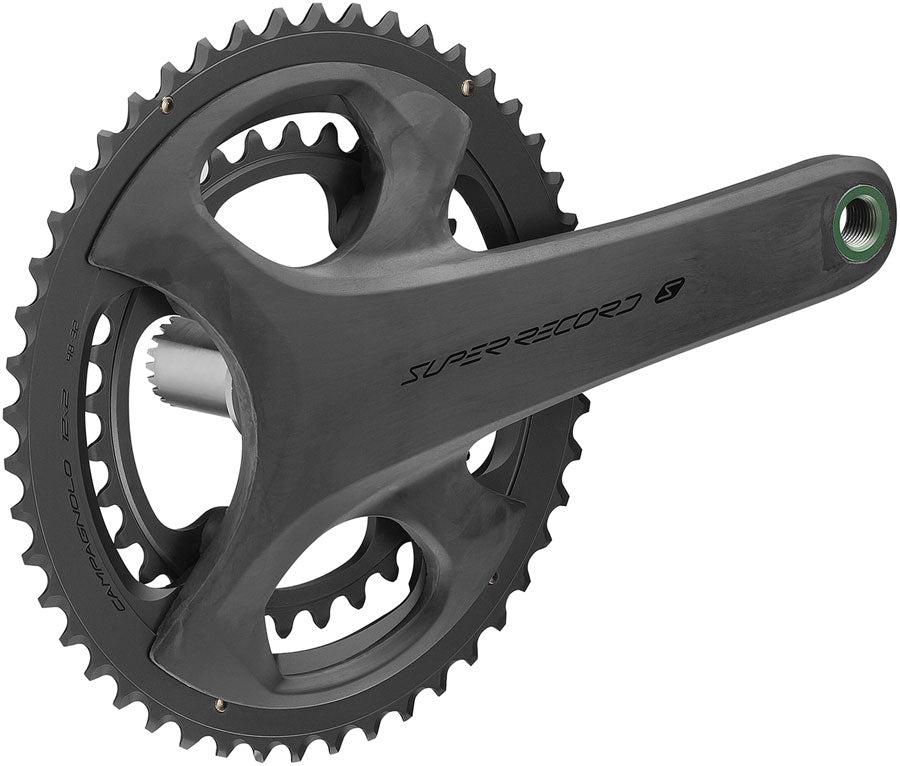 Campagnolo Super Record S Wireless Crankset - 172.5mm 12-Speed 52/36t Campy 121/88 Asym BCD Ultra Torque Spindle Carbon