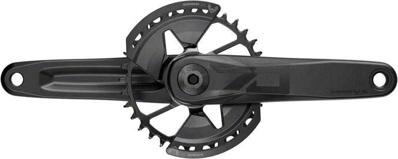 SRAM Eagle 70 T-Type Wide Crankset - 175mm 12-Speed 32t Chainring Direct Mount 2-Guards DUB Spindle Interface BLK