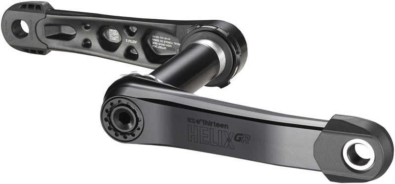 e*thirteen Helix Race GR Crankset - 160mm 73mm 30mm Spindle e*thirteen P3 Connect Interface BLK