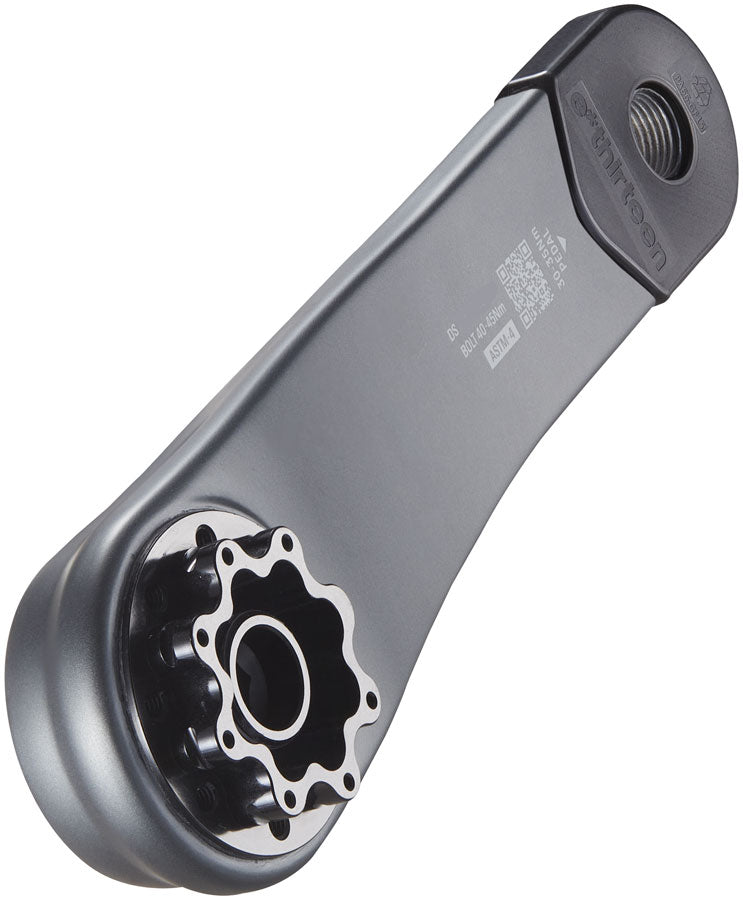 e*thirteen Helix Race Carbon Crankset - 165mm 73mm 30mm Spindle DUB Interface