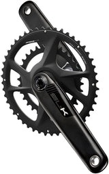 Full Speed Ahead SL-K 2x Modular Carbon Crankset - 172.5mm For Shimano HG+ 12-Speed 50/34t DM/90 BCD 30mm 386EVO Spindle BLK