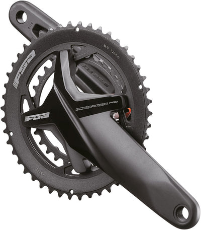 FSA Gossamer Pro Crankset 2x 46/30T Chainrings 172.5mm Arm Length 120/90BCD 386EVO Spindle – BLK
