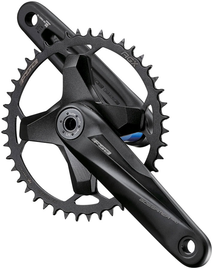 FSA Gossamer Pro AGX+ Modular Crankset 44T 165mm N11 - Black