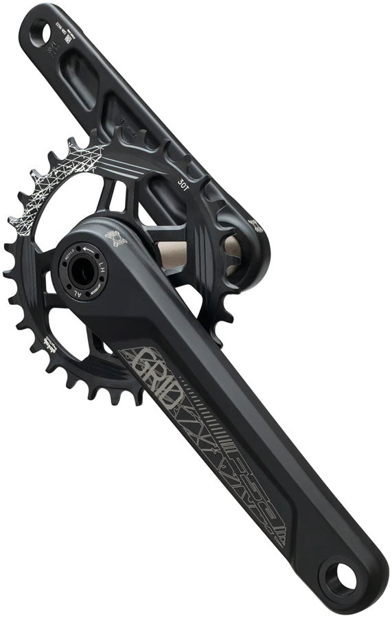FSA Grid Modular Crankset 30T 170mm MegaExo - Black