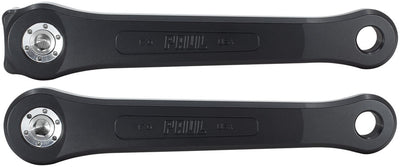 Paul Component Engineering 100% Pure Paul Crankset - 160mm Square Taper JIS Spindle Interface 3-Bolt Type Chainring Mount BLK