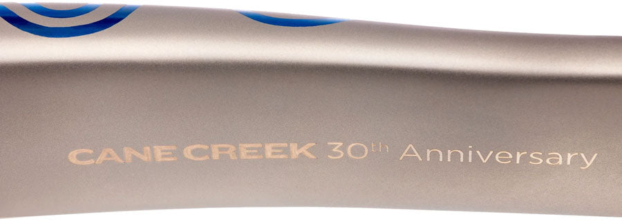 Cane Creek eeWings 30th Anniversary All-Road Titanium Crankset - 165mm 8-Bolt Direct Mount 30mm Spindle Brushed Titanium