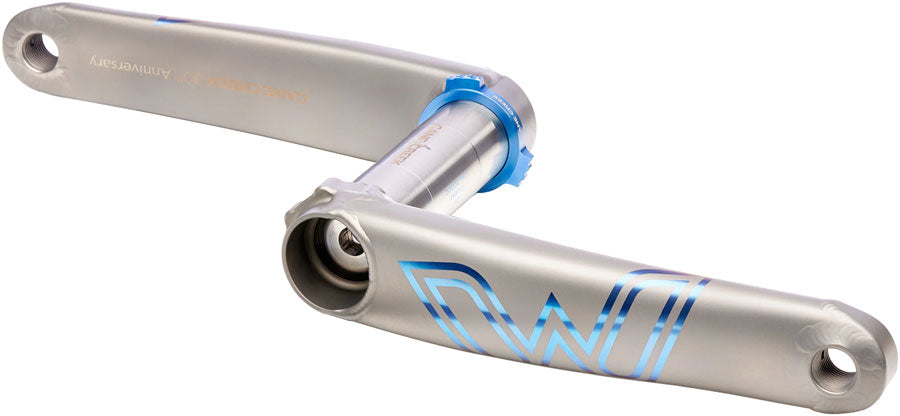 Cane Creek eeWings 30th Anniversary Mountain Titanium Crankset - 165mm 8-Bolt Direct Mount 30mm Spindle Brushed Titanium