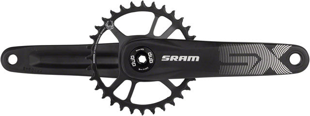 SRAM SX Eagle Boost Crankset - 175mm, 12-Speed, 32t, Direct Mount, DUB Spindle Interface, Black, A1 - TAKEOFF