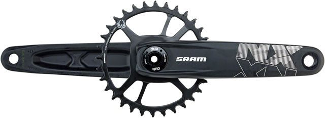SRAM NX Eagle Crankset - 175mm, 12-Speed, 30t, Direct Mount, DUB Spindle Interface, Black - Open Box, New