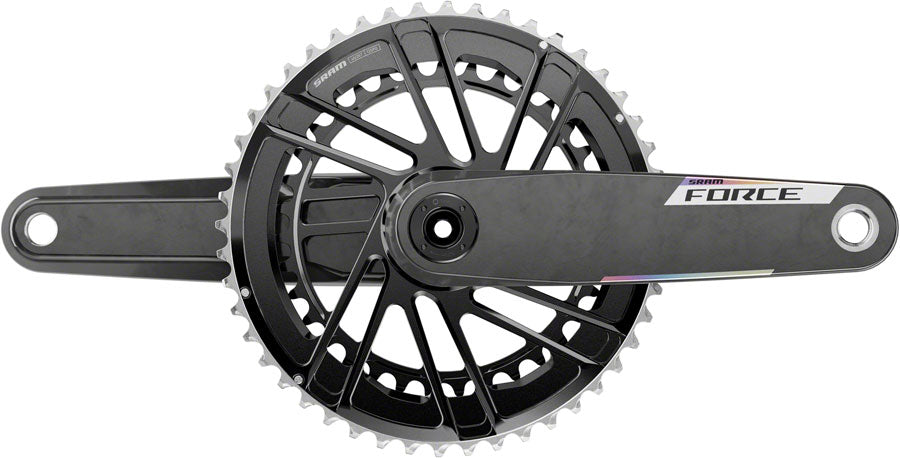 SRAM Force PowerMeter Crankset - 170mm, 12-Speed, 46/33t, 8-Bolt Direct Mount, DUB PM Spindle, Carbon, E1 - Open Box, New