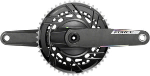 SRAM Force AXS Power Meter Crankset - 172.5mm 12-Speed 50/37t Thread Mount 8-Bolt PM Spider DUB Spindle Carbon E1