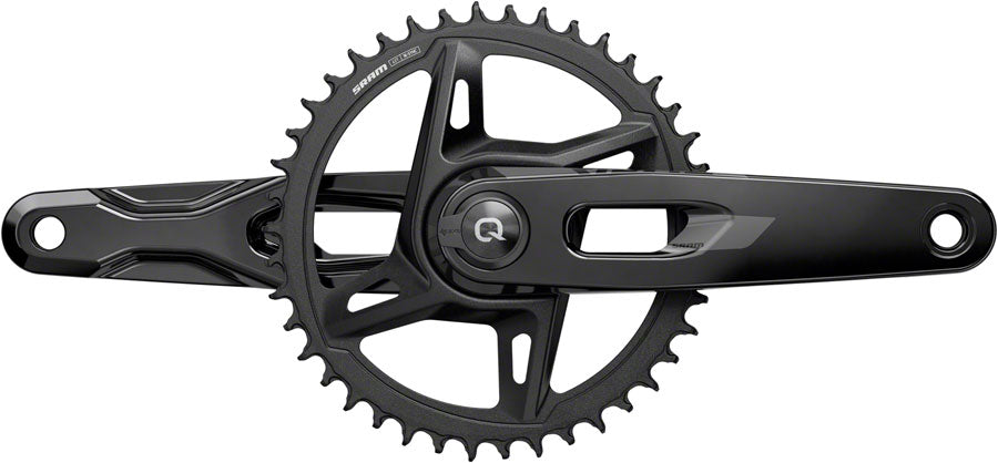 SRAM Rival 1x XPLR AXS Power Meter Wide Crankset - 160mm 12/13-Speed 42t 8-Bolt Direct Mount DUB PM Spindle BLK E1