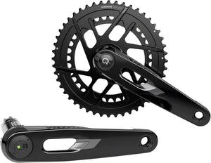 SRAM Rival AXS Power Meter Crankset - 165mm 12-Speed 48/35t 8-Bolt Direct Mount DUB PM Spindle BLK E1