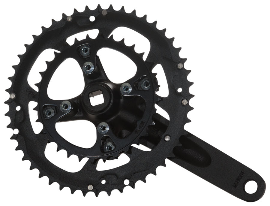 Samox G3s Crankset - 175mm 9-10 Speed 48/32t 104/64bcd JIS Square Taper BLK
