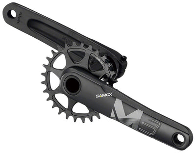 Samox M3 Crankset - 170mm 10-12 Speed 32t Boost 3-Bolt Direct Mount 24mm Spindle BLK