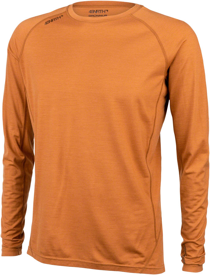 45NRTH Grunnur Wool Base Layer - Womens Cedar Sunrise Medium