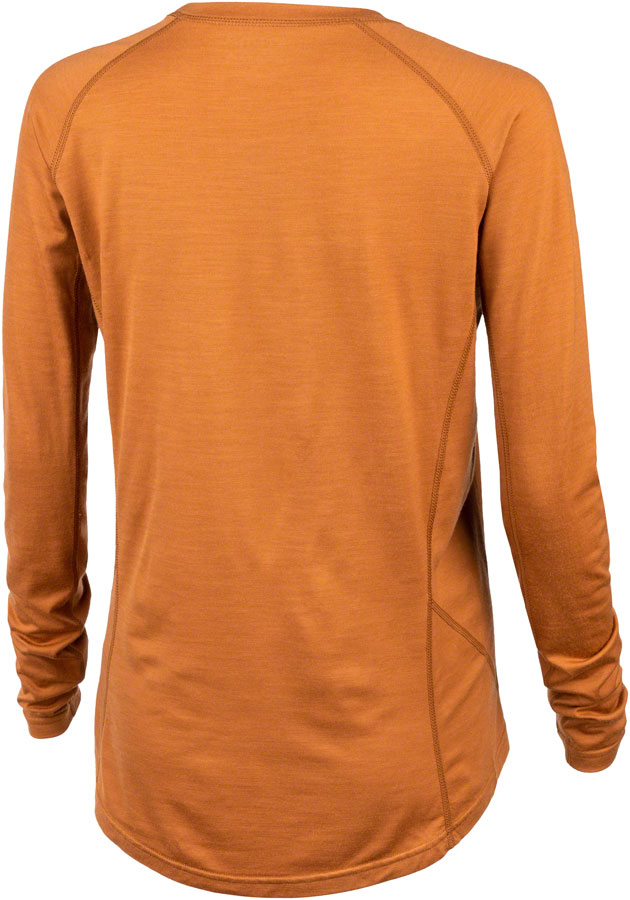 45NRTH Grunnur Wool Base Layer - Womens Cedar Sunrise Large
