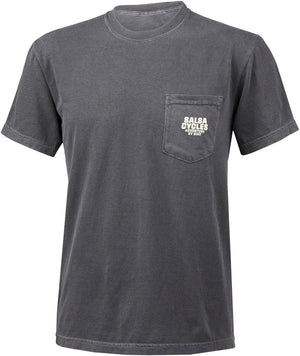 Salsa Logo Short Sleeve Pocket T-Shirt - Unisex Grey Large