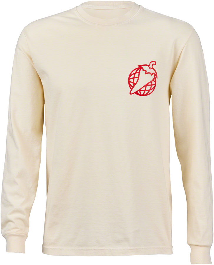 Salsa Logo Long Sleeve T-Shirt - Unisex Ivory 2X-Large