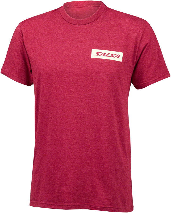 Salsa Logo Short Sleeve T-Shirt - Unisex Red Small