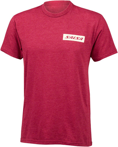 Salsa Logo Short Sleeve T-Shirt - Unisex Red 2X-Large