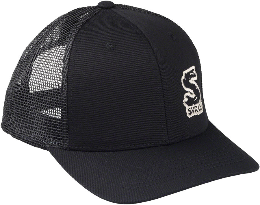 Surly Logo Snap Back Hat - Black One Size