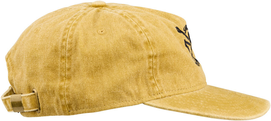 Surly Skullet Strap Back Hat - Mustard One Size