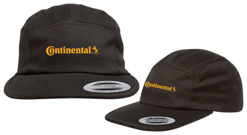 Continental 5 Panel Hat - Gray