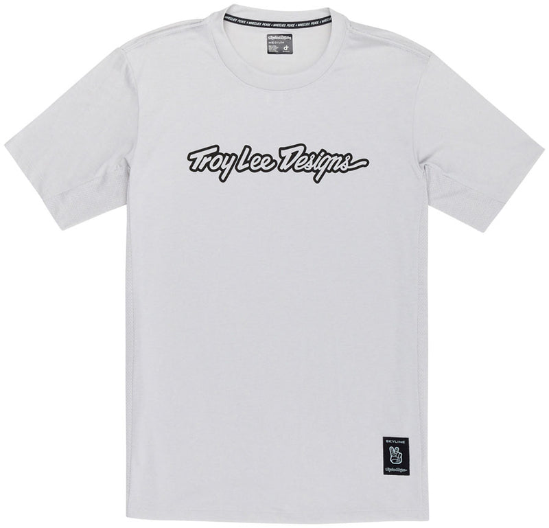 Troy Lee Designs Skyline Short Sleeve Ride Tee – Signature Mist Small