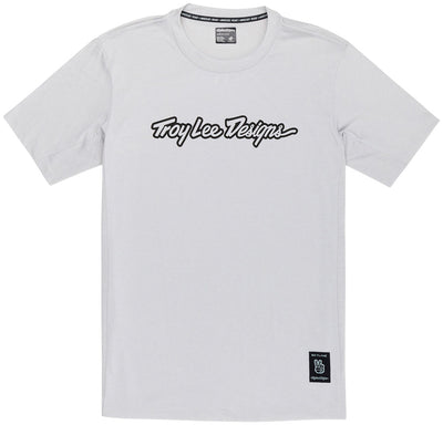 Troy Lee Designs Skyline Short Sleeve Ride Tee – Signature Mist Medium