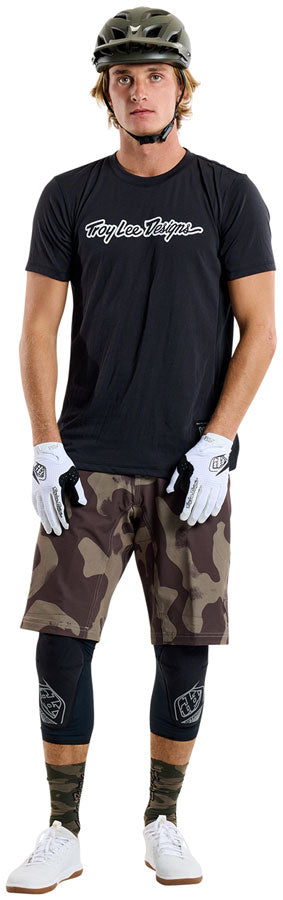 Troy Lee Designs Skyline Short Sleeve Ride Tee – Signature Black X-Large