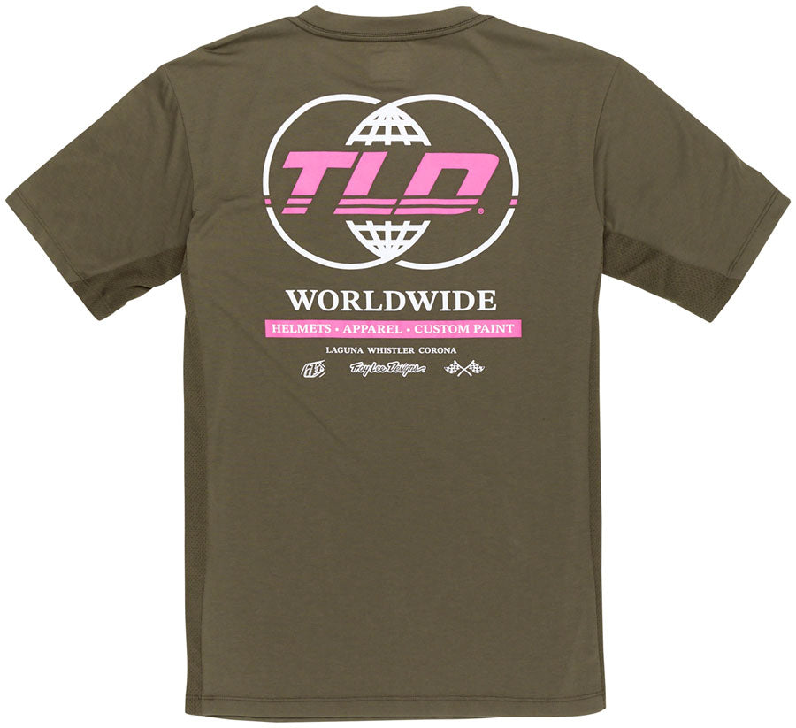 Troy Lee Designs Skyline Short Sleeve Ride Tee – Worldwide Caper X-Large