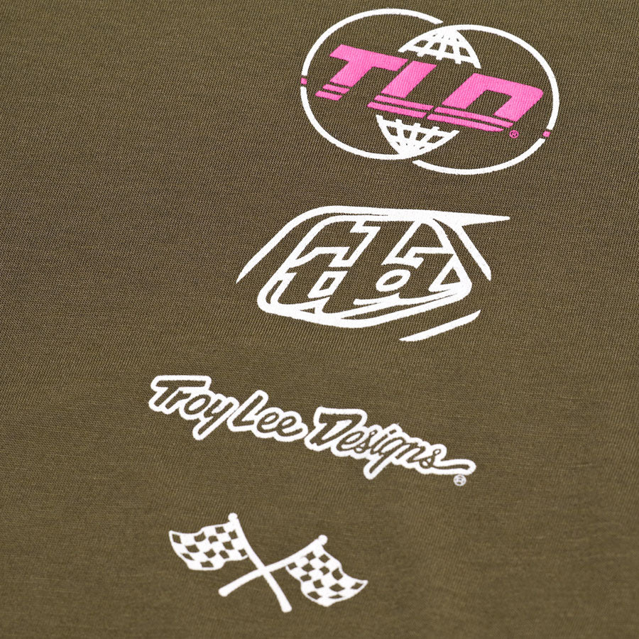 Troy Lee Designs Skyline Short Sleeve Ride Tee – Worldwide Caper Small
