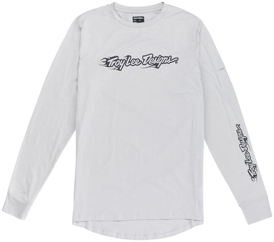 Troy Lee Designs Ruckus Long Sleeve Ride Tee – Burn Out Mist Large