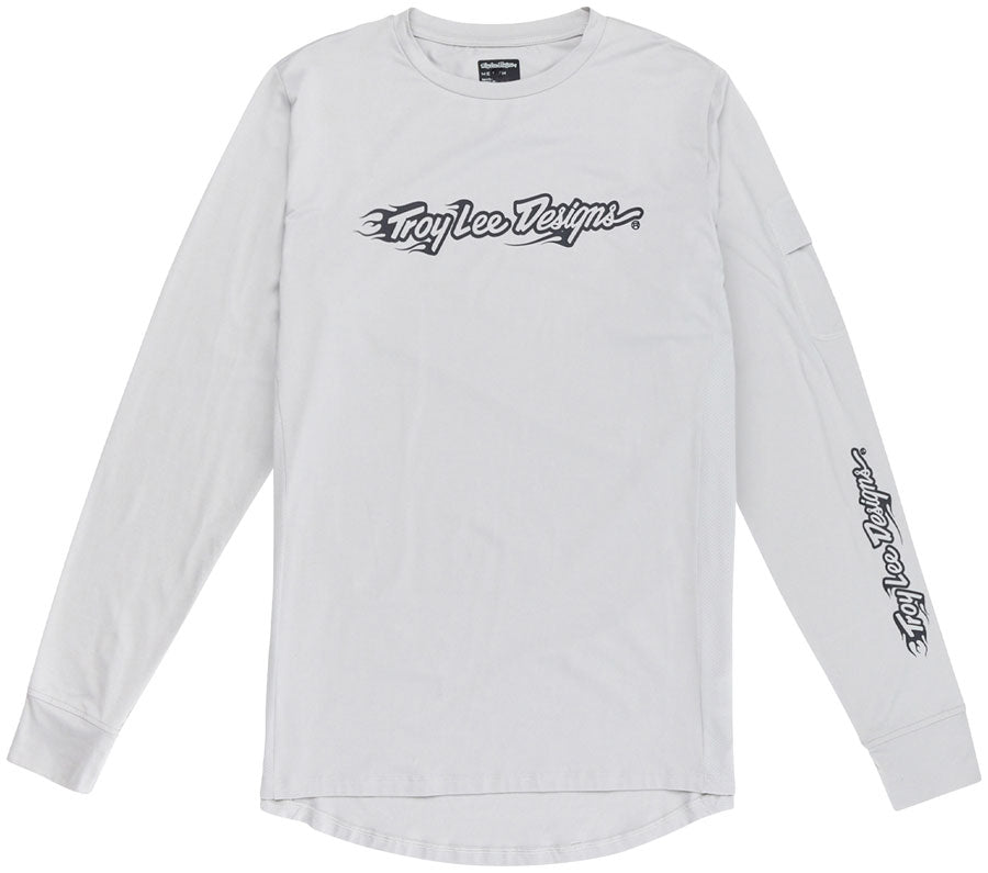 Troy Lee Designs Ruckus Long Sleeve Ride Tee – Burn Out Mist X-Large