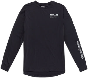 Troy Lee Designs Ruckus Long Sleeve Ride Tee – Factory Carbon Medium