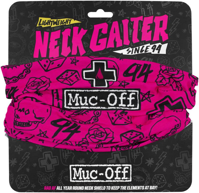 Muc-Off Lightweight Neck Gaiter - Pink Punk