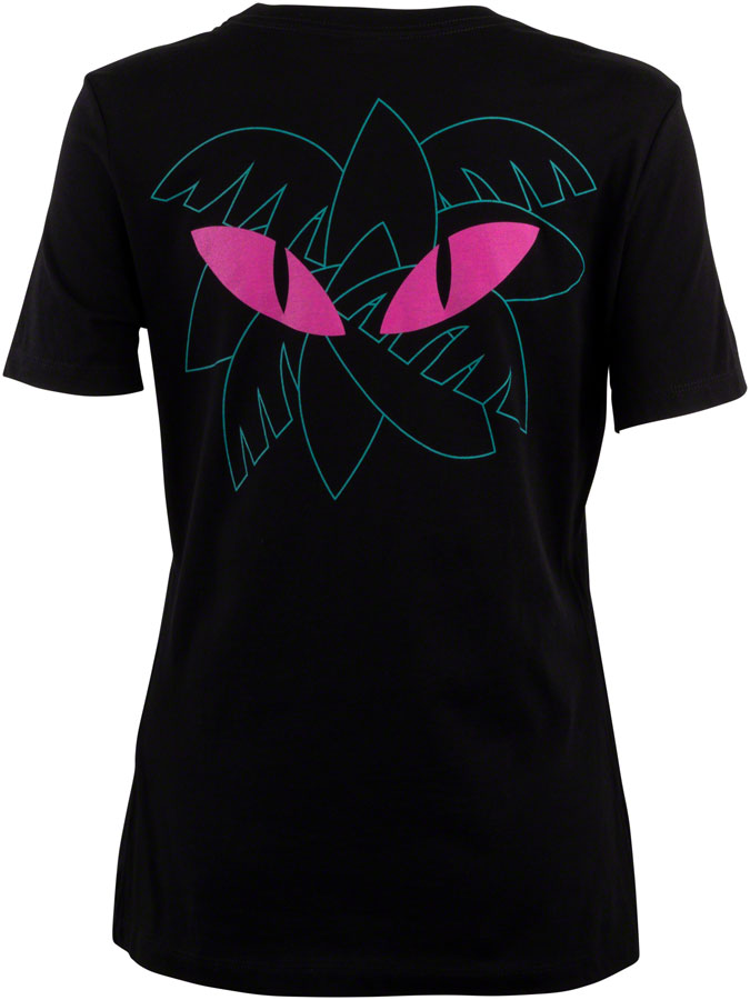 All-City Night Claw Womens T-Shirt - Black Blue/ Green Magenta Medium