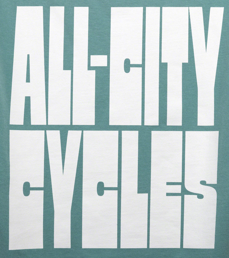 All-City Week-Endo Womens T-Shirt - Seafoam White Large