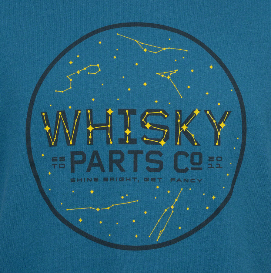 Whisky Stargazer T-Shirt - Deep Teal Unisex Medium