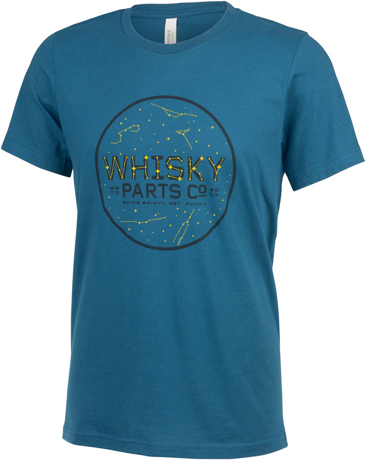Whisky Stargazer T-Shirt - Deep Teal Unisex Medium
